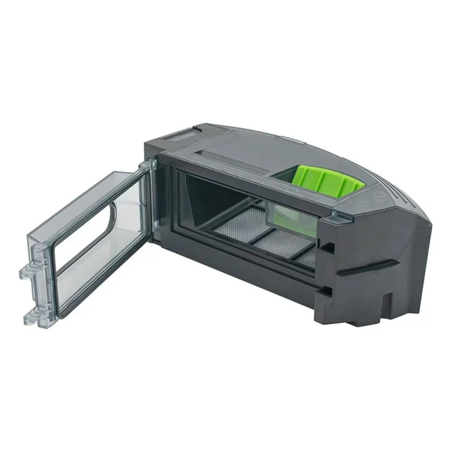 Alt view image 2 of 3 - Compatible with IRobot Roomba I3 i3+ I4 i4+ I6 i6+ I7 i7+ I8 i8+ E5 E6 E7 J7 Robot Vacuum Cleaner Dust Box Spare Parts