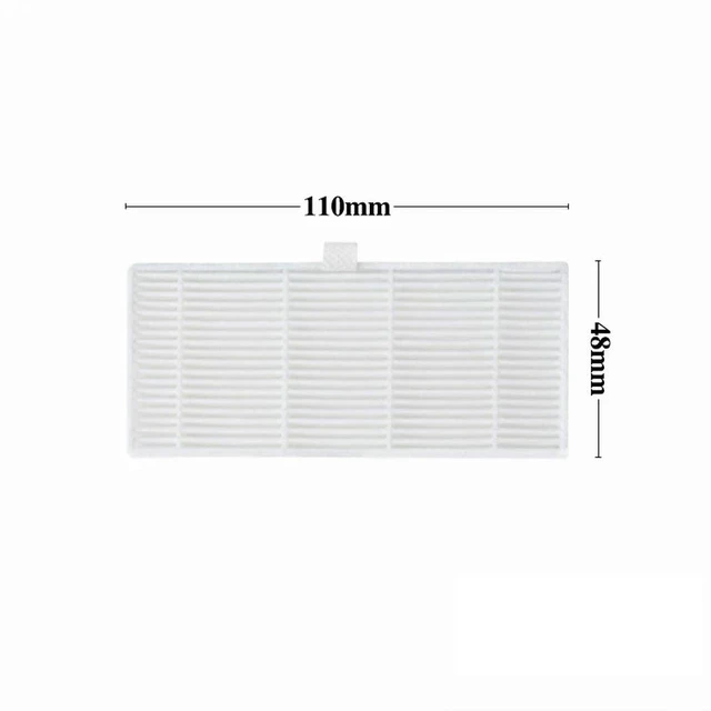 Alt view image 3 of 3 - For VIOMI S9 robot vacuum cleaner main brush + side brush + mop cloth + dust bag + filter screen accessories replacement