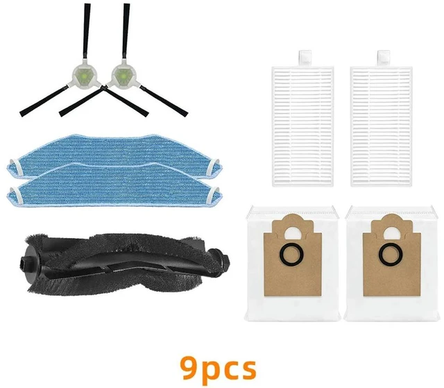 Main image of Compatible with Lefant M2 / M2S Pro / M2 Plus robot vacuum main brush/side brush/dust bag/filter/mop cloth accessories