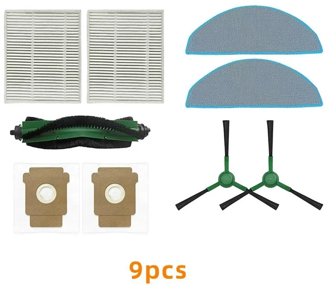 Main image of iRobot Roomba 104 /105 avc/105 combo robot vacuum cleaner main brush/side brush/filter/mop cloth/dust bag spare parts