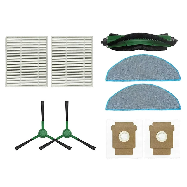 Alt view image 3 of 3 - iRobot Roomba 104 /105 avc/105 combo robot vacuum cleaner main brush/side brush/filter/mop cloth/dust bag spare parts