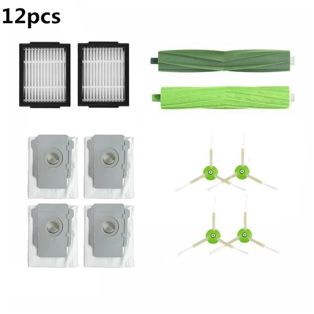 Main image of Main brush/side brush/mop cloth/filter For iRobot Roomba i7 +/i7 Plus E5 E6 E7 i1+ i2+ i3+ i4+ i5+ i8+g Robot Vacuum Cleaner