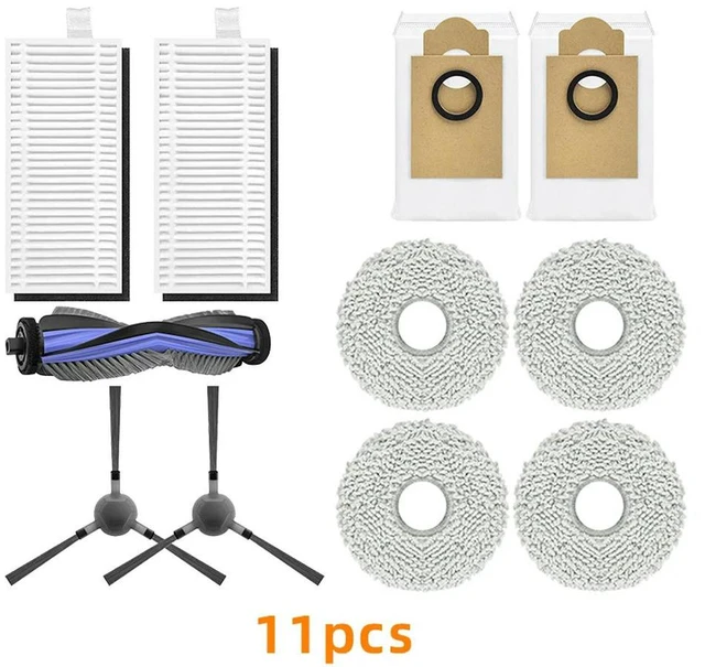 Main image of Compatible with Lefant M3/M3 Max Robot Vacuum Cleaner Main Brush/Side Brush/Filter/Dust Bag/Mop Spare Parts
