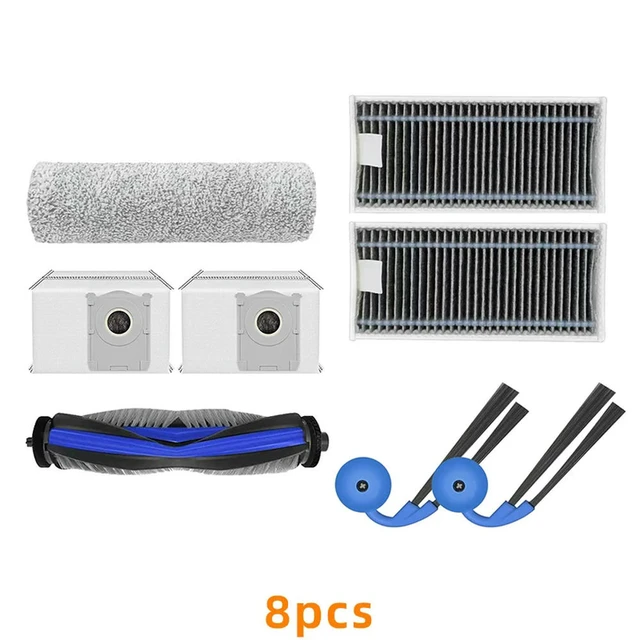 Main image of Compatible with Ecovacs X11 X11 Pro robot vacuum cleaner main brush/side brush/filter cloth/mop cloth/fabric roller brush parts