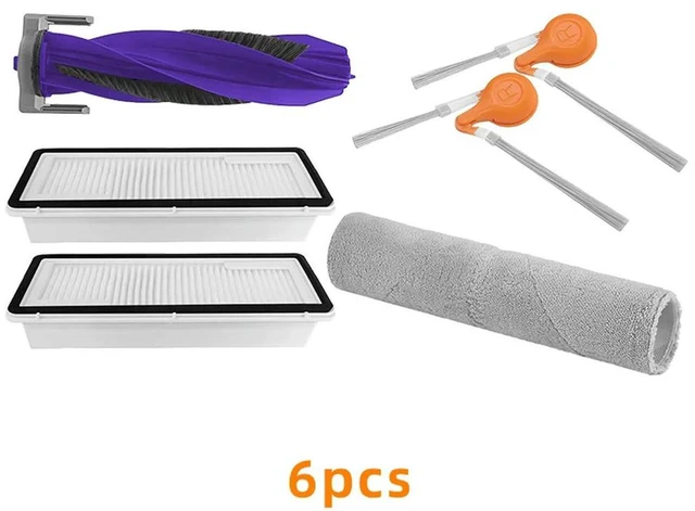 Main image of Compatible Narwal J6 Robot Vacuum Main Brush/Side Brush/Roller Cloth/Filter Spare Parts
