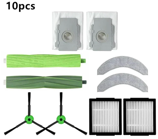 Main image of Main Brush/Side Brush/Dust Bag/Filter/Mop Cloth Compatible with iRobot Roomba J9 J9+ Robot Vacuum Cleaner Spare Parts