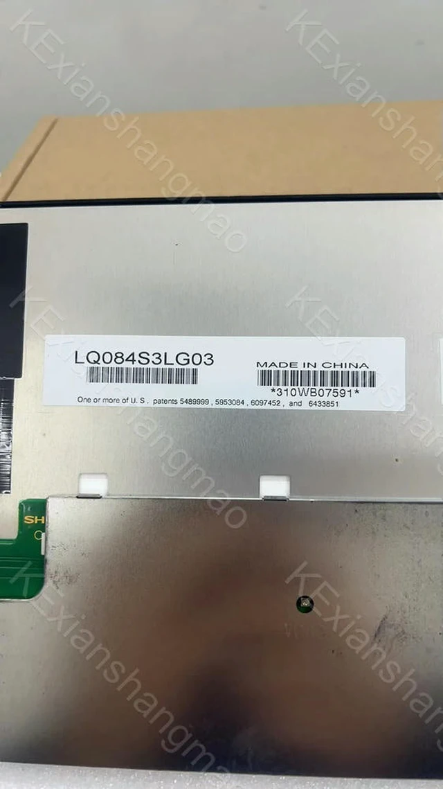 Alt view image 3 of 3 - LQ084S3LG03 Industrial Display Screen