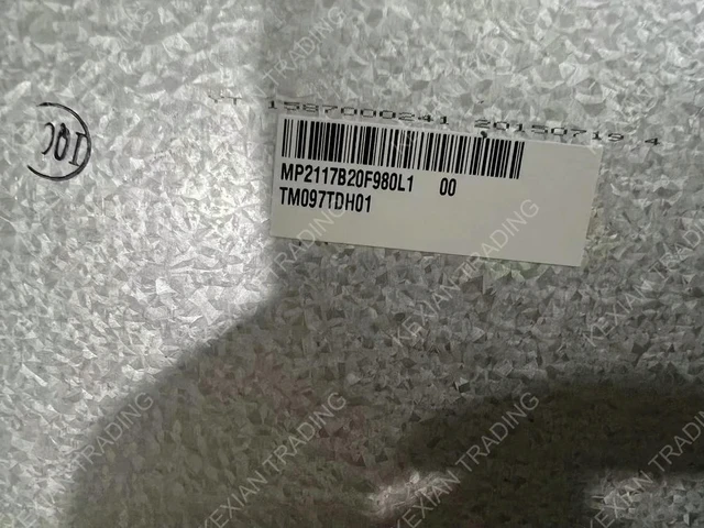 Alt view image 3 of 3 - TM097TDH01 industrial display LCD screen