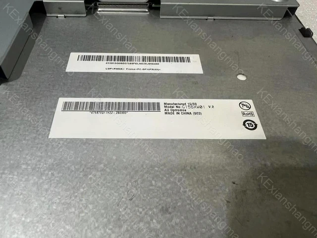 Alt view image 3 of 3 - industrial LCD display screen G156XW01 V.2