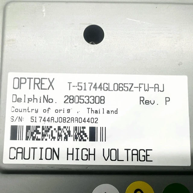 Alt view image 2 of 3 - T-51744GL065Z-FW-AJ Car mounted LCD screen