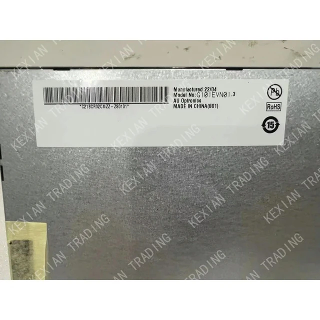Alt view image 2 of 3 - industrial display LCD screen G101EVN01.3