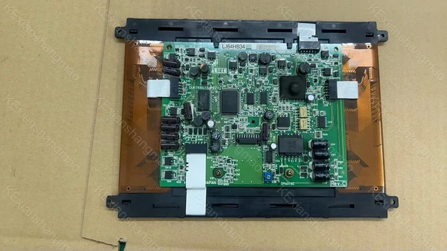 Alt view image 2 of 2 - The industrial display screen LJ64HB34 shows normal and flawless test results