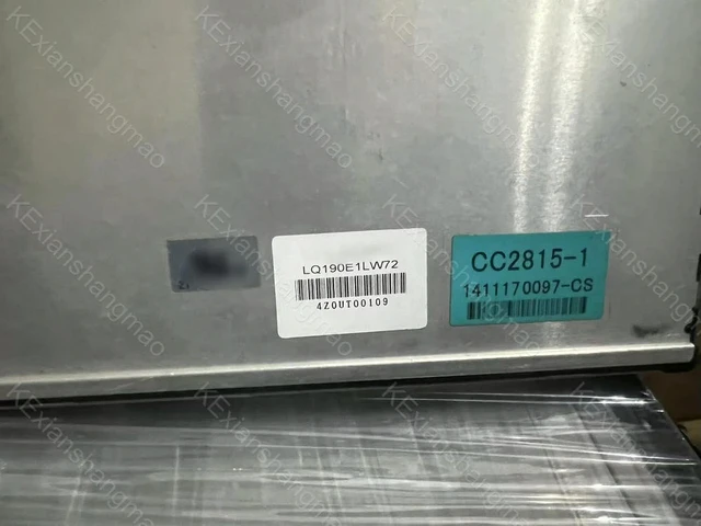 Alt view image 2 of 3 - industrial display LCD screen LQ190E1LW72