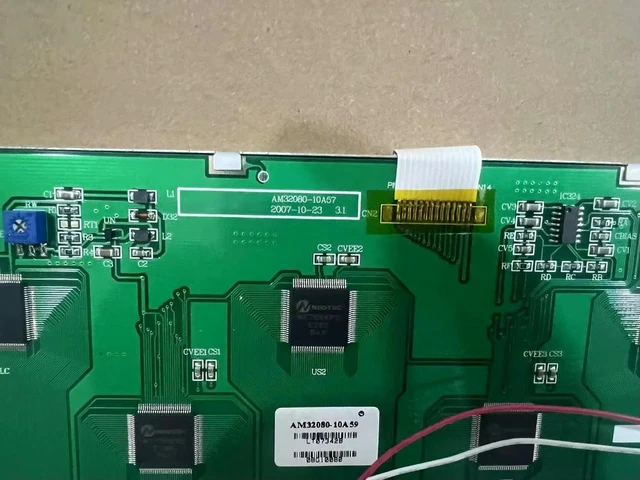 Alt view image 2 of 3 - AM32080-10A57 industrial LCD screen AM32080-10A59
