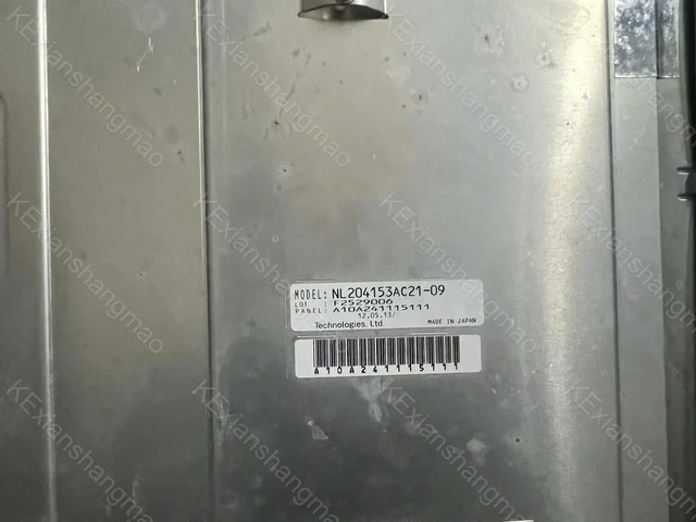 Alt view image 2 of 3 - industrial display LCD screen NL204153AC21-09