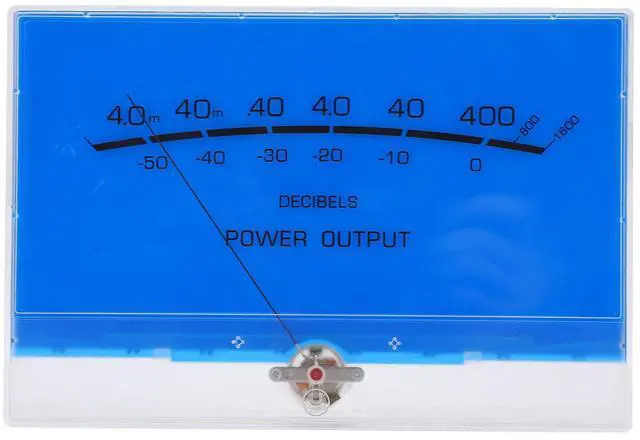 Main image of VU Meter Header Movable Coil Design VU Level Meter Pointer Type PMMA LED Backlight for Recording Studio for DIY for Home Audio
