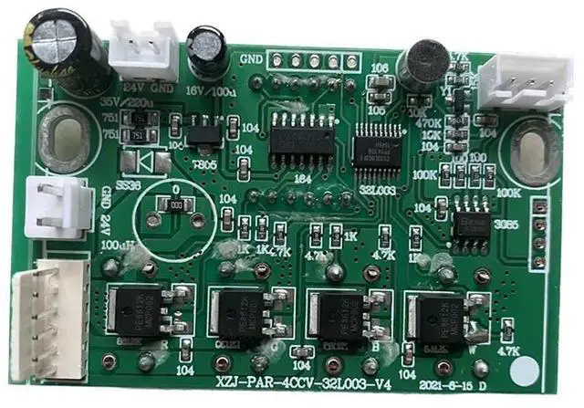 Main image of XZJ Stage Spare Parts Main Display Board For Stage RGBW 4in1 54x3w 18x10w 24x10w Led Par Light