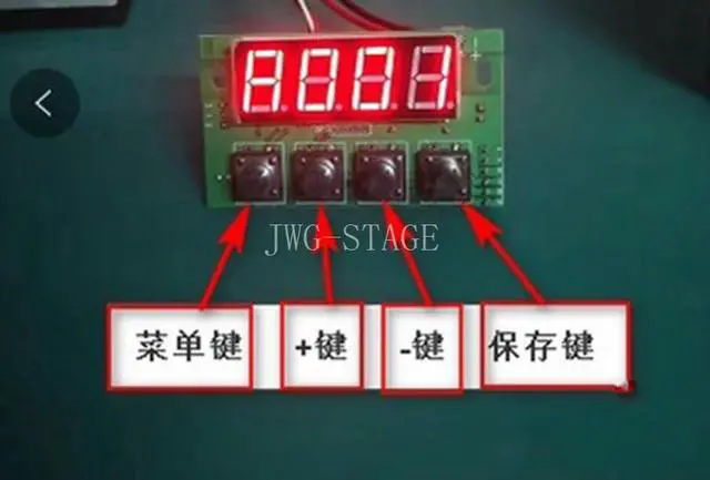 Alt view image 2 of 3 - A001 D001 LED Par Light Remote Control Main Display Board Motherboard