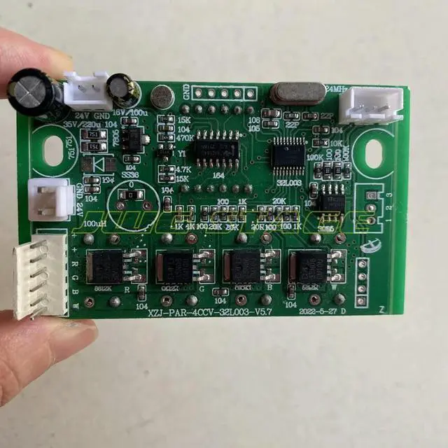 Alt view image 2 of 3 - XZJ-PAR-4CCV-32L003-V5.7 rgbw 4in1 Led Par Light DMX Control Motherboard Main Display Board