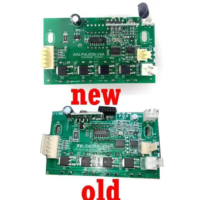 Alt view image 2 of 3 - WM-P4U009-V4A Replace WM-P4U009-V3A LED Plastic Par Light Remote Control Main Motherboard Board