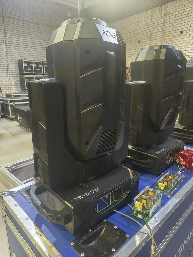 Alt view image 2 of 3 - Moving Head Beam Light Color Glass Disk Chip Light Accessories