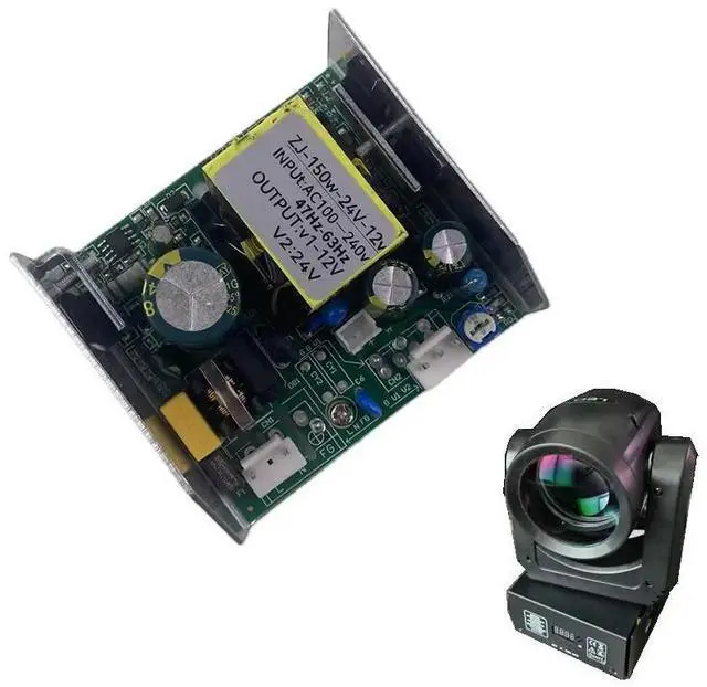 Main image of ZJ-150W-12V+24V 150W Moving Head Beam Light Power Supply Source