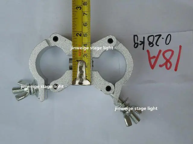 Alt view image 3 of 3 - 1pcs/Lot Aluminium Material 29-35mm 80KG Stage Light Turss Clamp Hooks For Led Effect Stage Light H018A