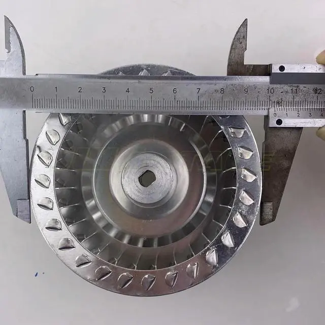 Alt view image 3 of 3 - 10.2CM Stage Spark Sparkle Machine Motor Fan Wheel