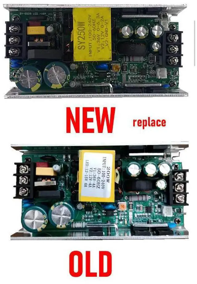 Alt view image 2 of 3 - SY GS09 250W 36V12V 12-15V Power Supply For Stage Light