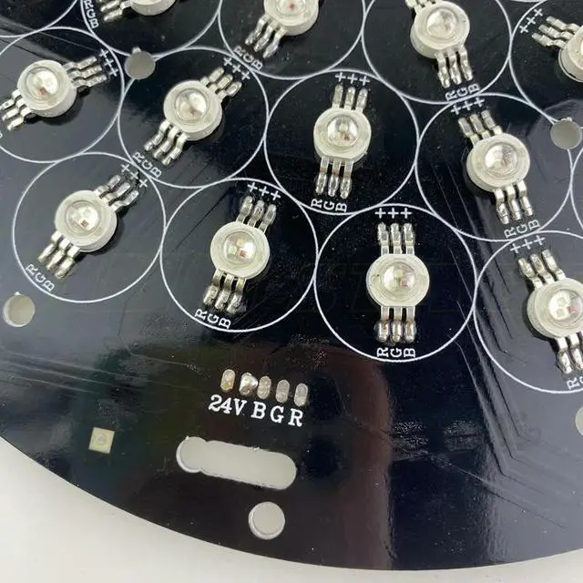 Alt view image 3 of 3 - YY-36LED-3IN1-194 194mm Indoor LED Par Light 36x3W 24V LED Panel Board