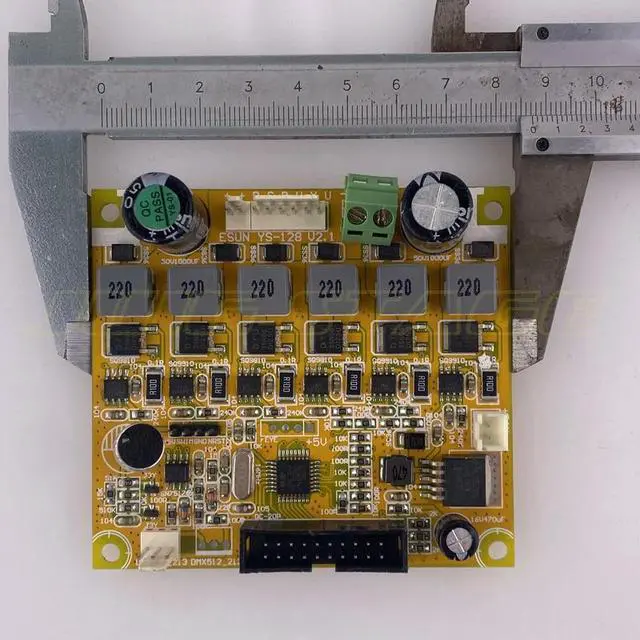 Alt view image 3 of 3 - YS-128 YS-013 RGBWA UV 6in1 Main Board DMX Control Board Led Par Light LED Motherboard