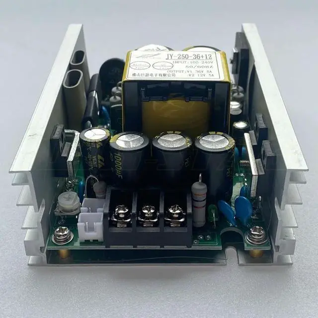 Alt view image 3 of 3 - Dual-output switching PSU JY-250-36+12 Power Supply Board Stage Power Box