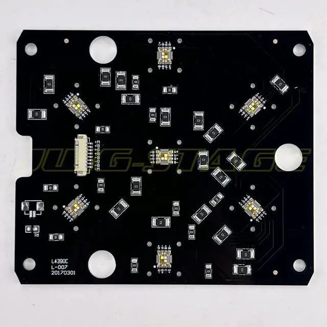Alt view image 2 of 3 - 7x12w RGBW 4 in 1 Led Beam Moving Head Stage Light LED Panel Replace Spare Parts