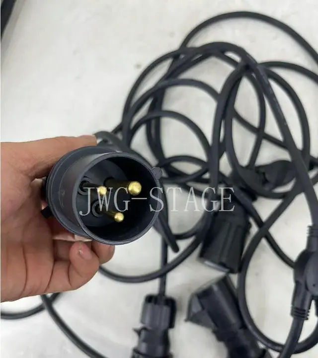Alt view image 6 of 6 - 1 Split 4 Extended Power Cable 2.5mm2 For Waterproof Moving Head Beam Light