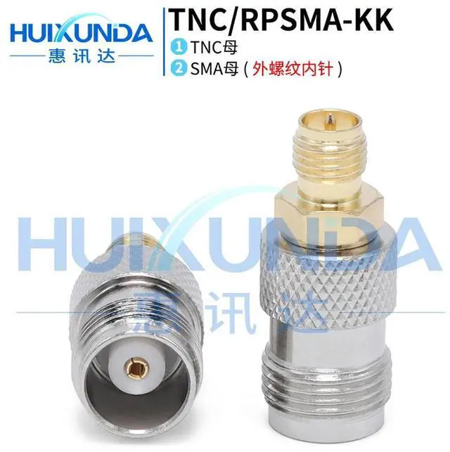 Main image of TNC/RPSMA-KK TNC female to RPSMA female TNC female to SMA male thread pin reverse pole connector