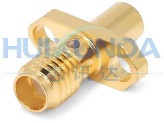 Alt view image 3 of 3 - SSMA-KFD5A SSMA female head with two-hole flange KFD l outer SSMA-KFD series connector