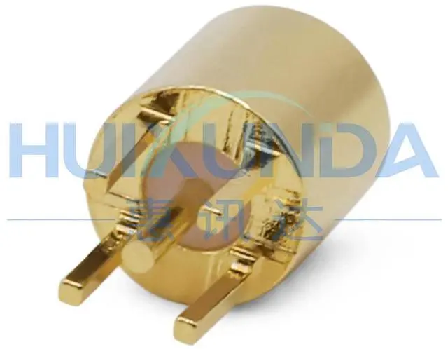 Alt view image 2 of 6 - SMP-JE-3 SMP-JHD round SMP male base PCB panel socket SMP positive pin blind plug connector