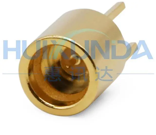 Alt view image 3 of 6 - SMP-JE-3 SMP-JHD round SMP male base PCB panel socket SMP positive pin blind plug connector