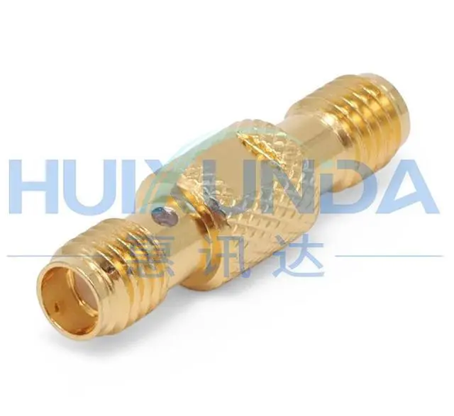 Alt view image 3 of 6 - SSMA-KK SSMA female to female SSMA dual-pass head SSMA double female straight-through SSMA-KYK connector