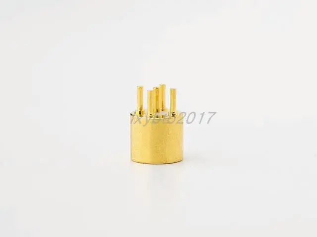 Alt view image 3 of 3 - SMP-JE straight male limited escapement SMP-JHD1-L RF head PCB solder plate SMP-JHD1-S light hole