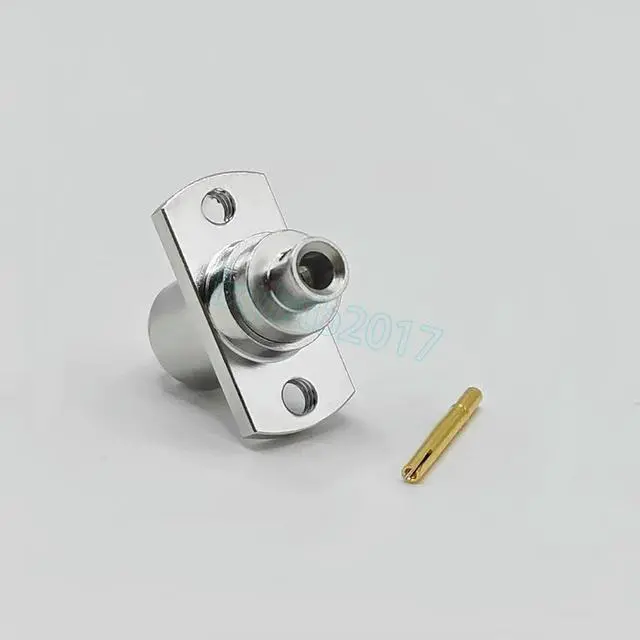 Alt view image 2 of 3 - SBMA-KFB2-9/SBMA-KFB2-9S Two-hole flange RF connector fixed female seat hole spacing 12.2mm