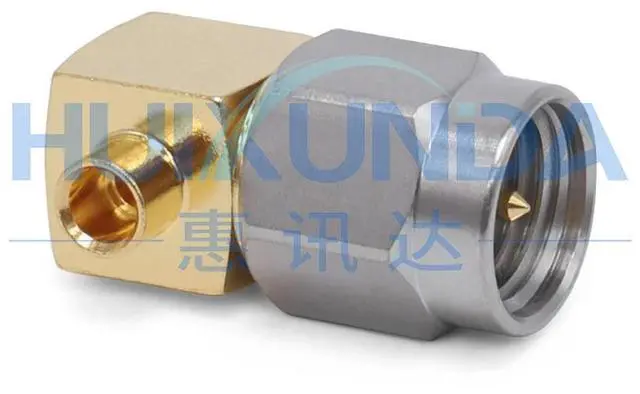 Alt view image 2 of 3 - SMA-JWB2G SMA Male Right Angle Elbow Stainless Steel Screw RG405/670-086 Connector DC-12G