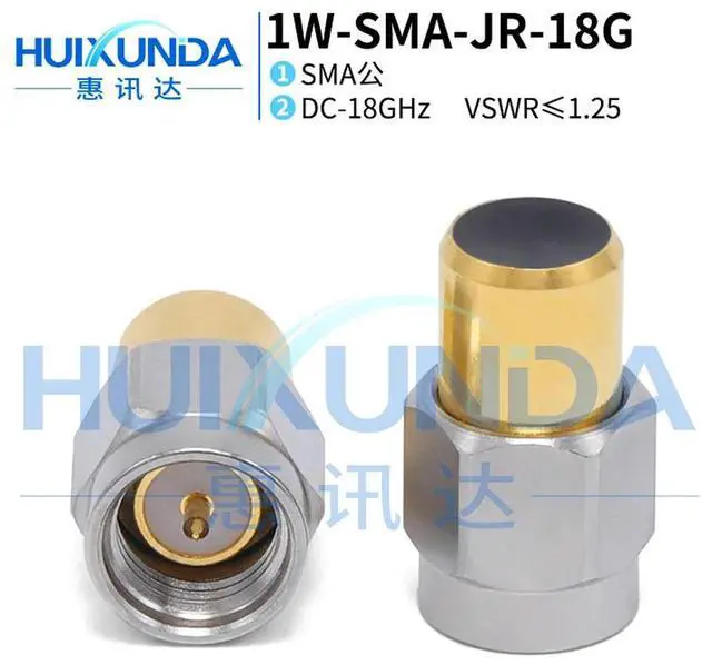 Alt view image 4 of 6 - SMA-JR load SMA stainless steel load end point SMA50 load 18Ghz less than 1.15 1W 50 ohms