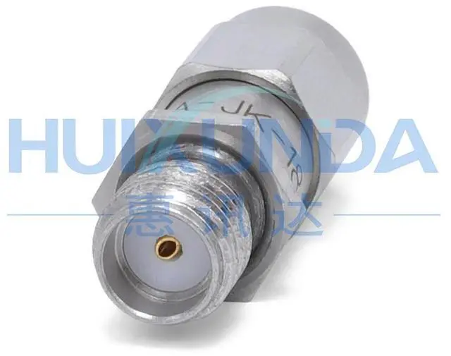 Alt view image 6 of 6 - SMA-JK-18G-10dB Fixed Attenuator 10dB Stainless Steel 2W Attenuator Laser Marking SMA-JK