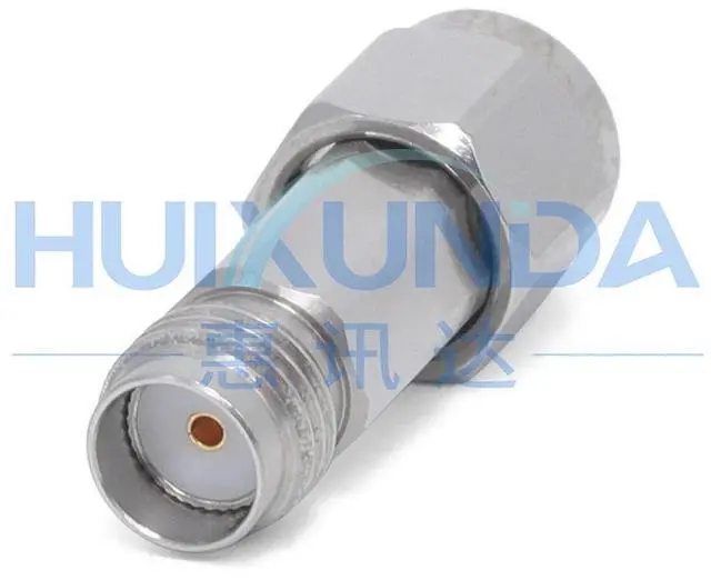 Alt view image 3 of 3 - SMA26.5G Stainless Steel 2W Fixed Attenuator 10dB DC-26.5GHz Solid Decay SMA-JK-26.5G