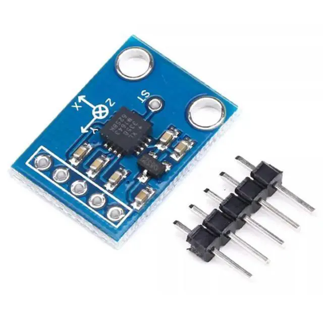 Alt view image 4 of 6 - GY-61 ADXL335 Acelerometro 3-Axis Analog Output Accelerometer Module Angular Transducer 3V-5V