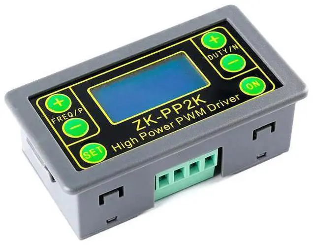 Alt view image 6 of 6 - ZK-PP2K PWM DC 3.3~30V 12V 24V Motor Speed Controller regulator 8A 150W Adjustable LED Dimmer Pulse Frequency Duty Ratio
