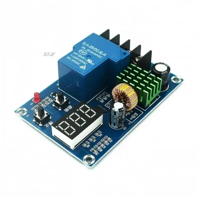 Alt view image 4 of 6 - XH-M604 Charger Control Module DC 6-60V Lithium Charging Control Switch Protection Board