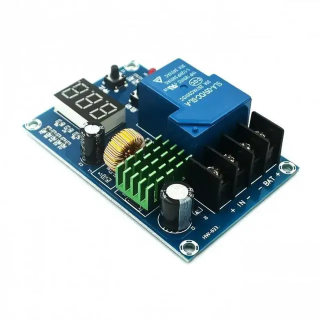 Alt view image 6 of 6 - XH-M604 Charger Control Module DC 6-60V Lithium Charging Control Switch Protection Board