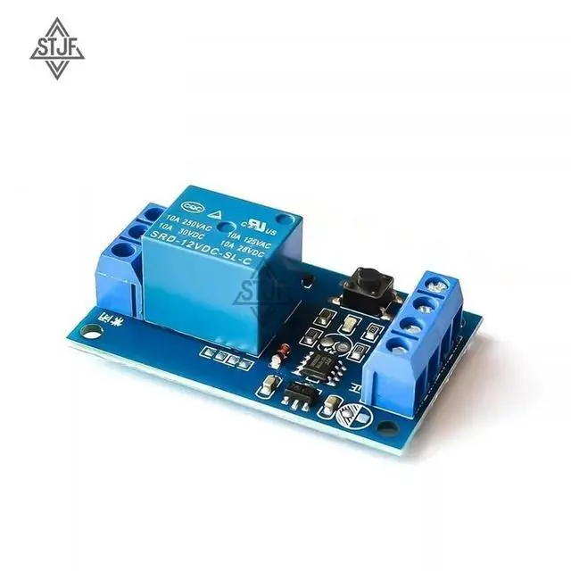 Alt view image 5 of 6 - 12V Bond Bistable Relay Module Car Modification Switch One Key Start and Stop the Self-Locking